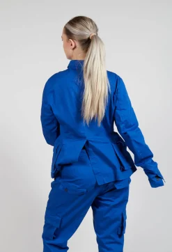 Rundholz Dip Jackets^Tailored Jacket with Notched Collar in Royal
