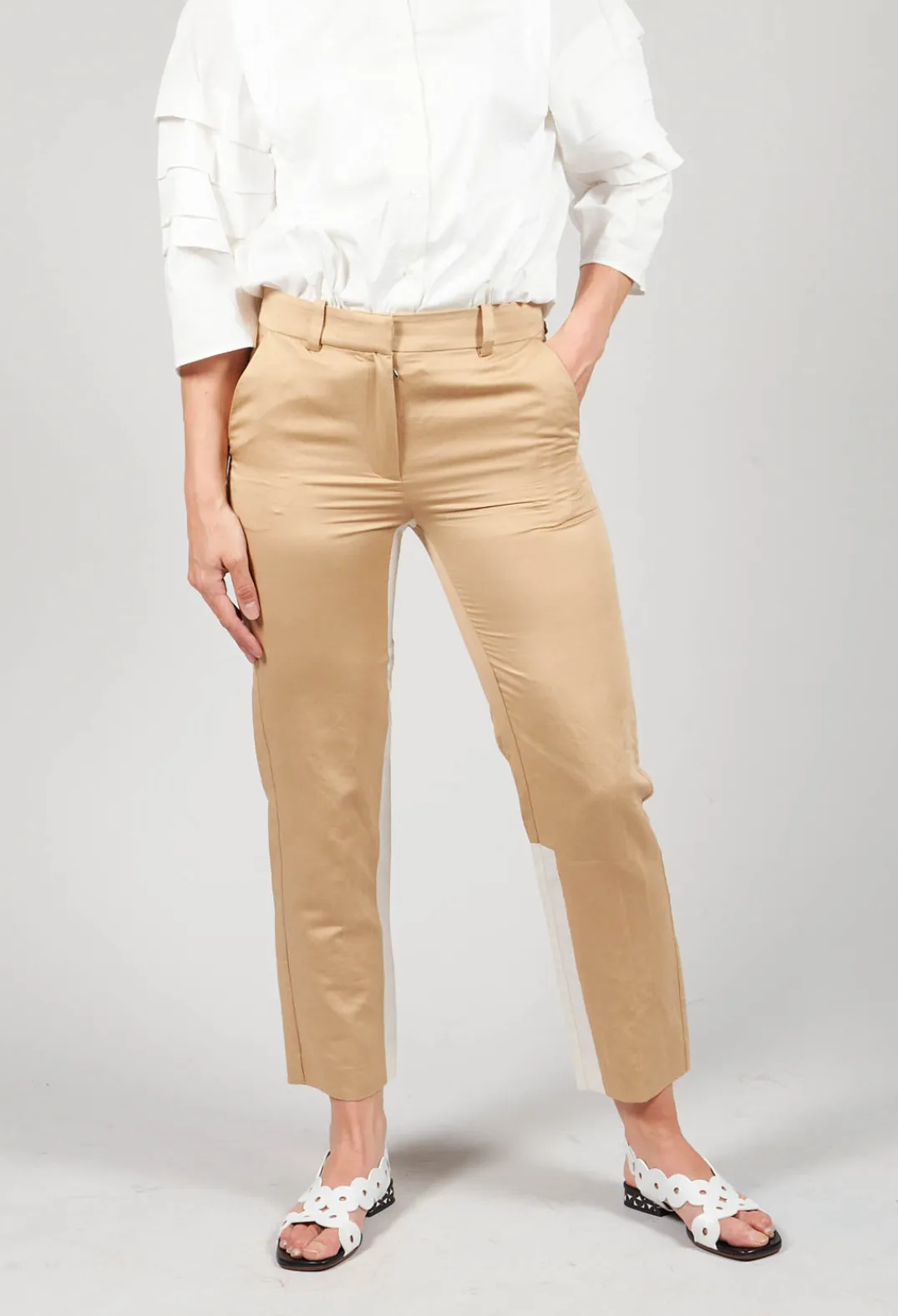 Malloni Co-ords & Suits^Tailored Trousers in Cerotto