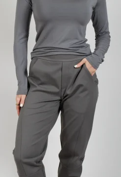 Sarah Pacini Trousers^Tailored Trousers in Charcoal
