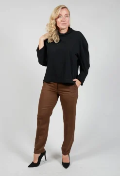 Malloni Co-ords & Suits^Tailored Trousers in Granato Tobacco