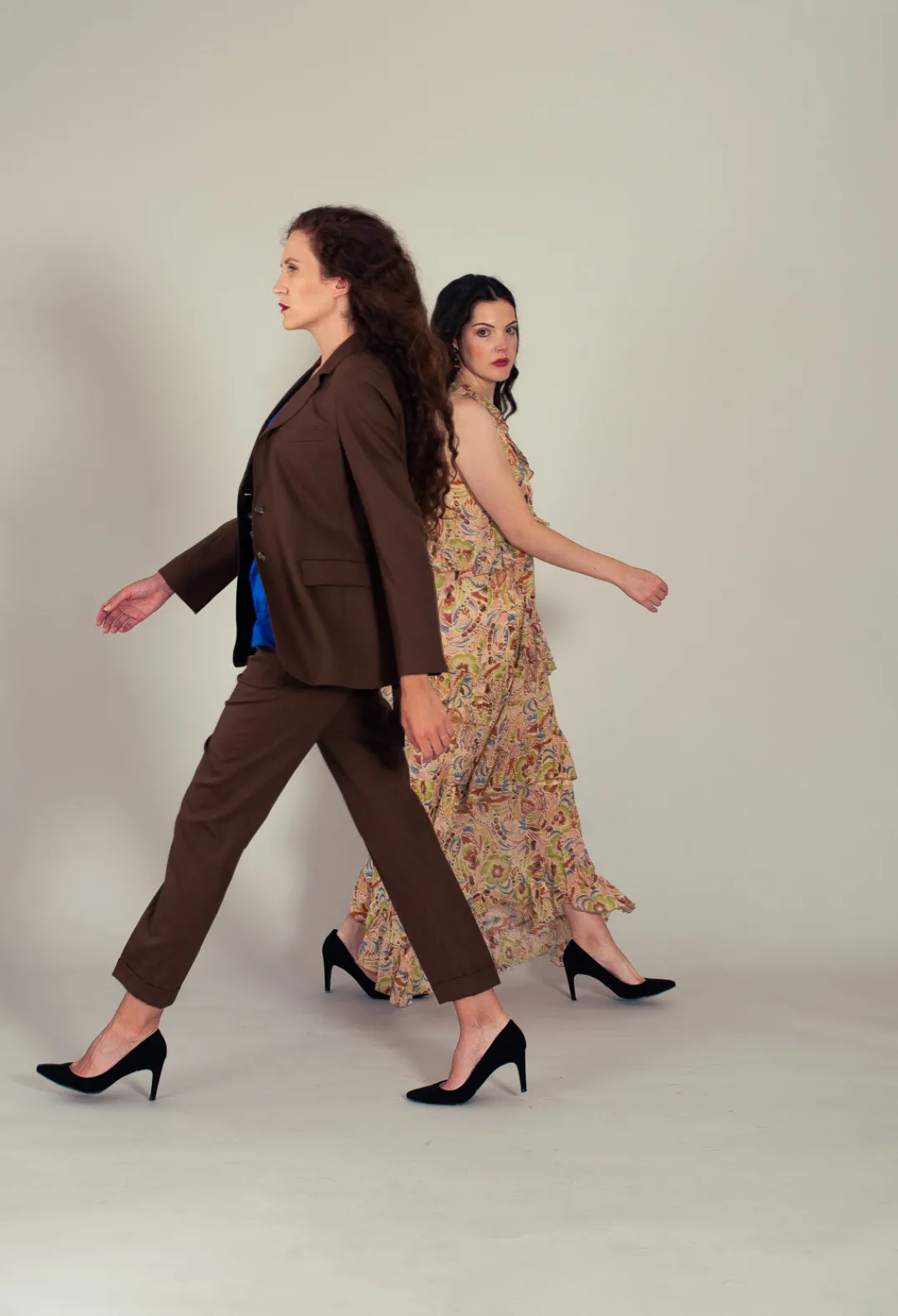 Malloni Co-ords & Suits^Tailored Trousers in Granato Tobacco