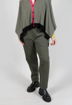 Sarah Pacini Trousers^Tailored Trousers in Kaki