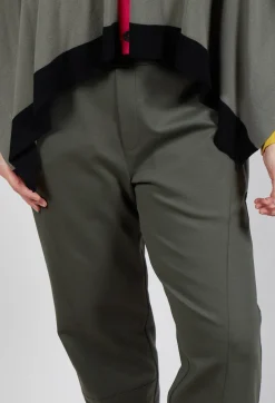 Sarah Pacini Trousers^Tailored Trousers in Kaki