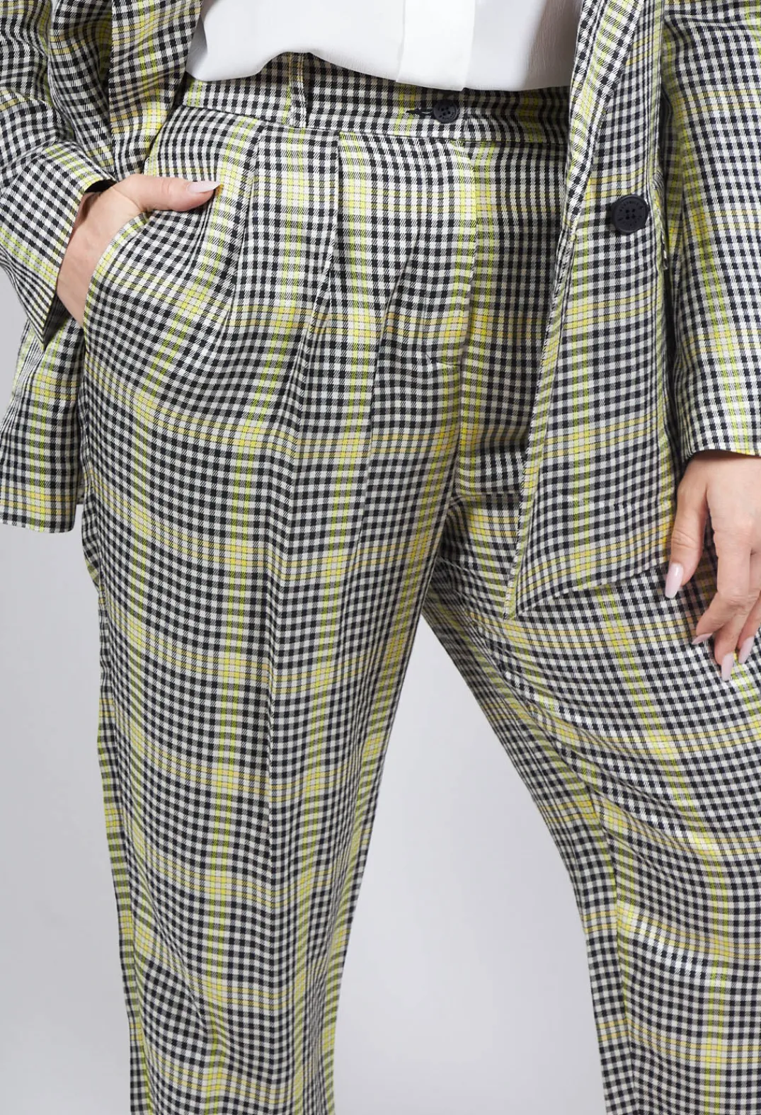Beatrice B Co-ords & Suits^Tailored Trousers in Yellow