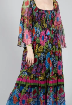 Rene Derhy Dresses^Tanialys Dress in Black Floral Print
