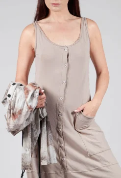 Pal Offner Jumpers^Tank Overall in Greige