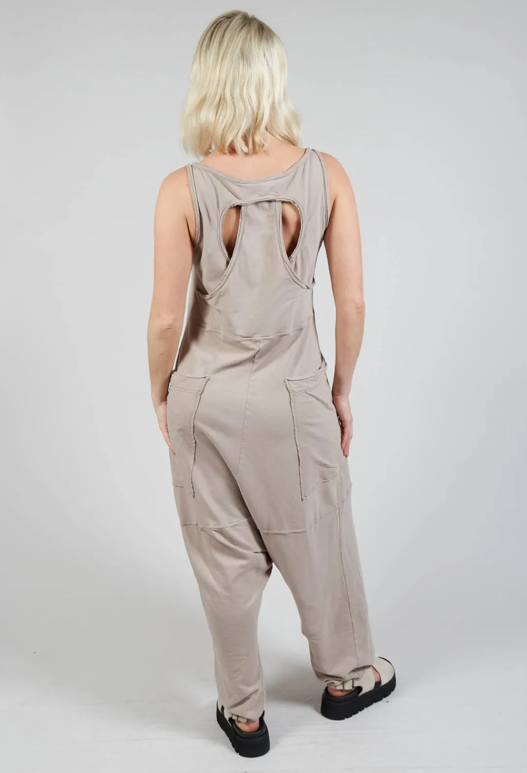 Pal Offner Jumpers^Tank Overall in Greige