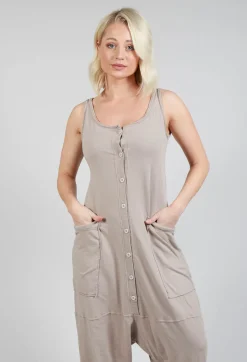 Pal Offner Jumpers^Tank Overall in Greige