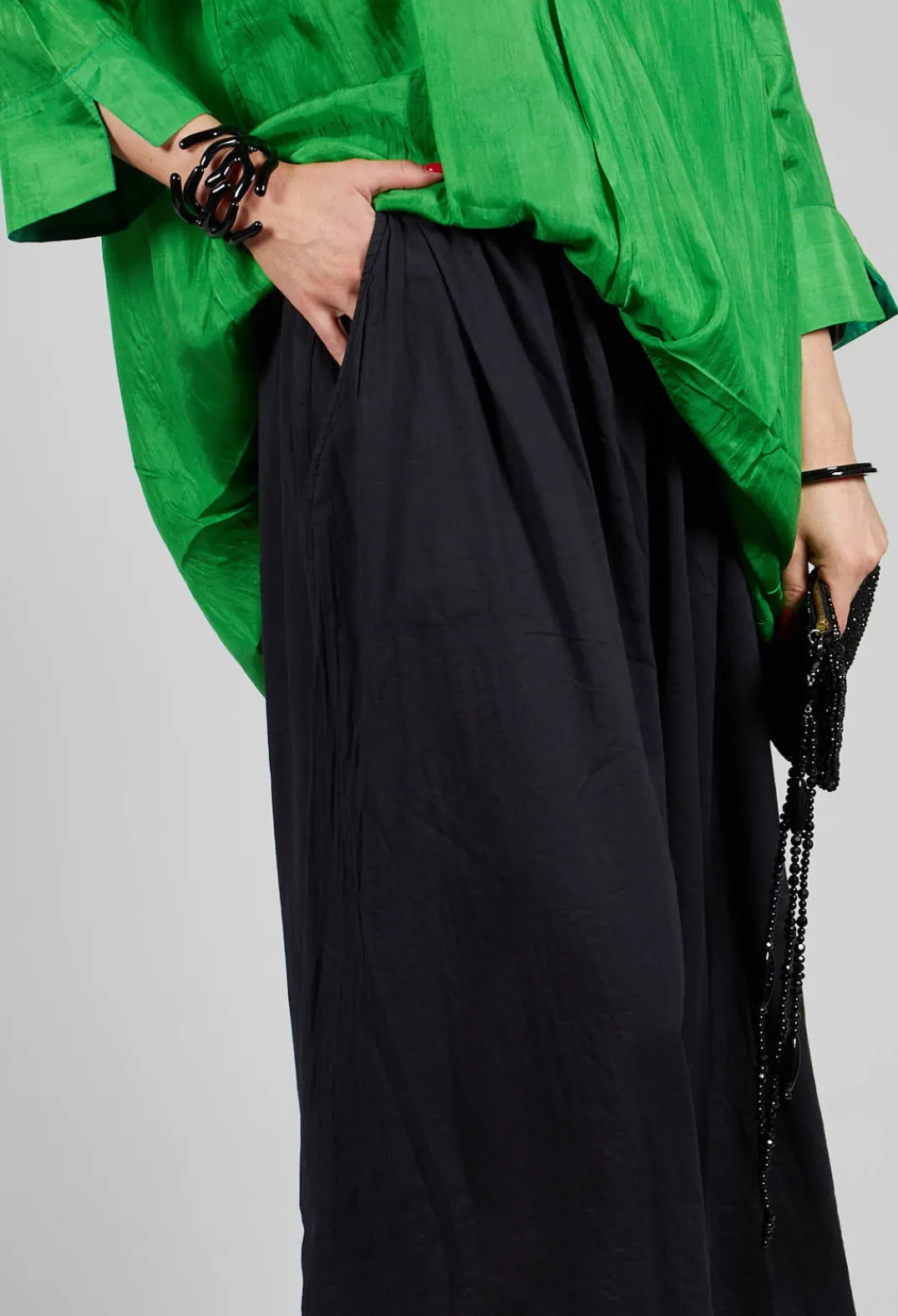 La Vaca Loca Trousers^Tanto Trousers in Off Black