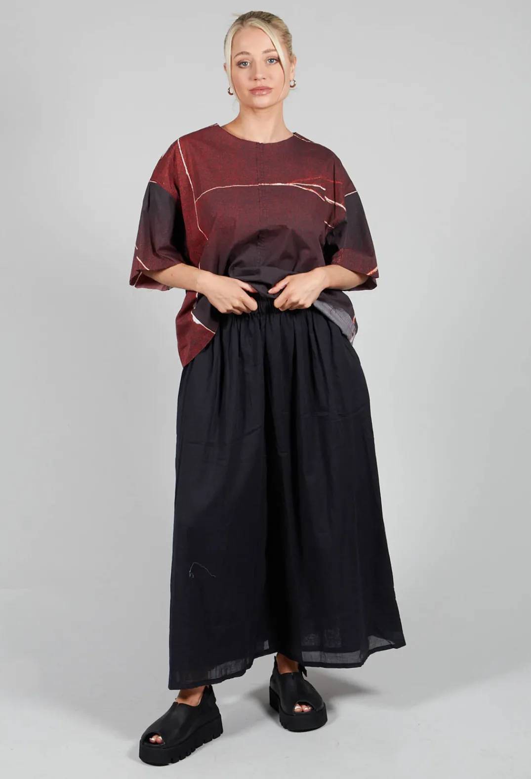 La Vaca Loca Trousers^Tanto Trousers in Off Black