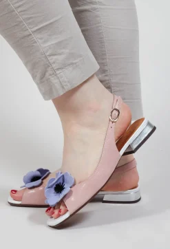 Chie Mihara Boots^Tayda Slingback Shoe in Pink