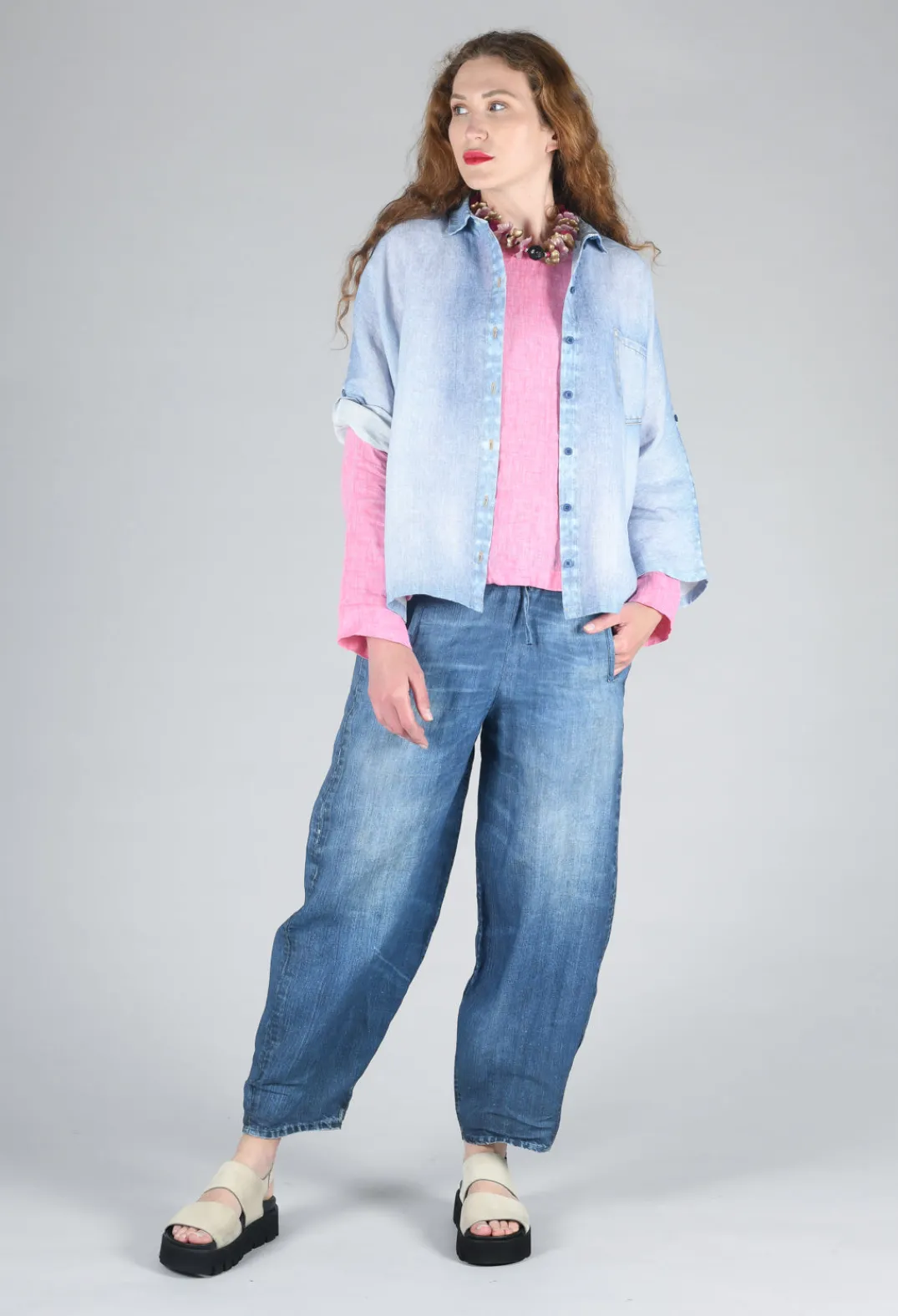 Elemente Clemente Shirts & Blouses^Tege Blouse in Denim