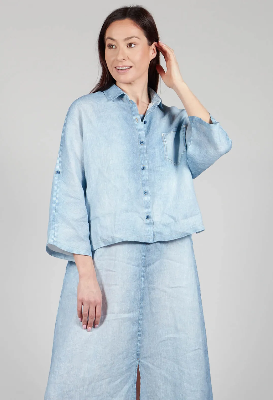 Elemente Clemente Shirts & Blouses^Tege Blouse in Denim