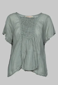 Privatsachen Shirts & Blouses^Teileisten Blouse in Salbei Green