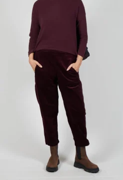 Mama B Trousers^Terra V Trousers in Uva