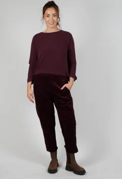 Mama B Trousers^Terra V Trousers in Uva