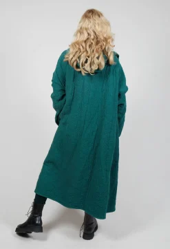 Privatsachen Coats^Terrat Textured Coat in Fidel Green