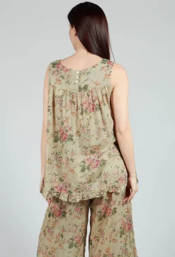 Les Ours Tops^Teva Top in Almond Flowers