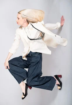 Nostra Santissima Jackets^Textured Button Up Waistcoat in Natural