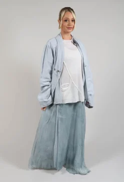Umit Unal Jackets^Textured Jacket in Original Cool Blue