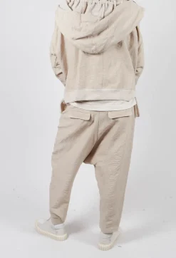 Rundholz Dip Trousers^Textured Straight Leg Trousers in Eraser Mel
