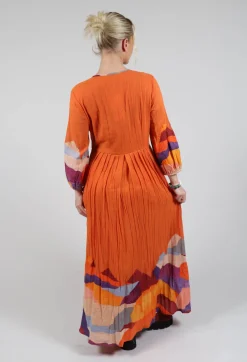 Rene Derhy Dresses^Theatral Dress in Orange