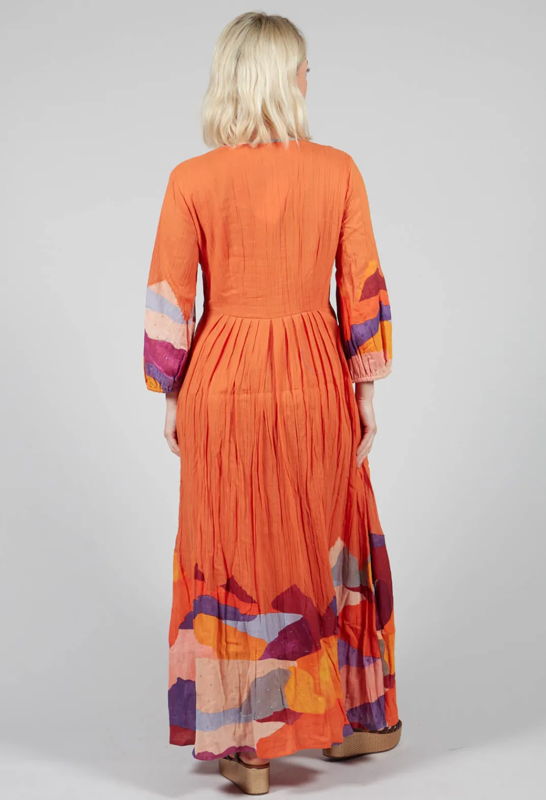 Rene Derhy Dresses^Theatral Dress in Orange