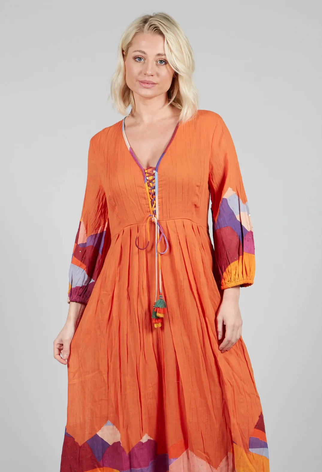 Rene Derhy Dresses^Theatral Dress in Orange