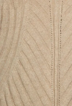 Marc Point Jumpers^Thick Knit Jumper in Beige