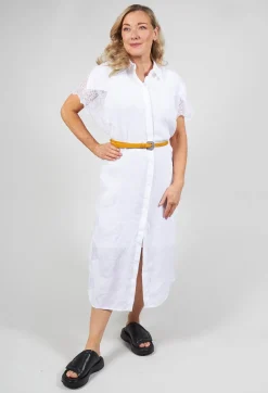 Beatrice B Belts^Thin Leather Belt in Mustard