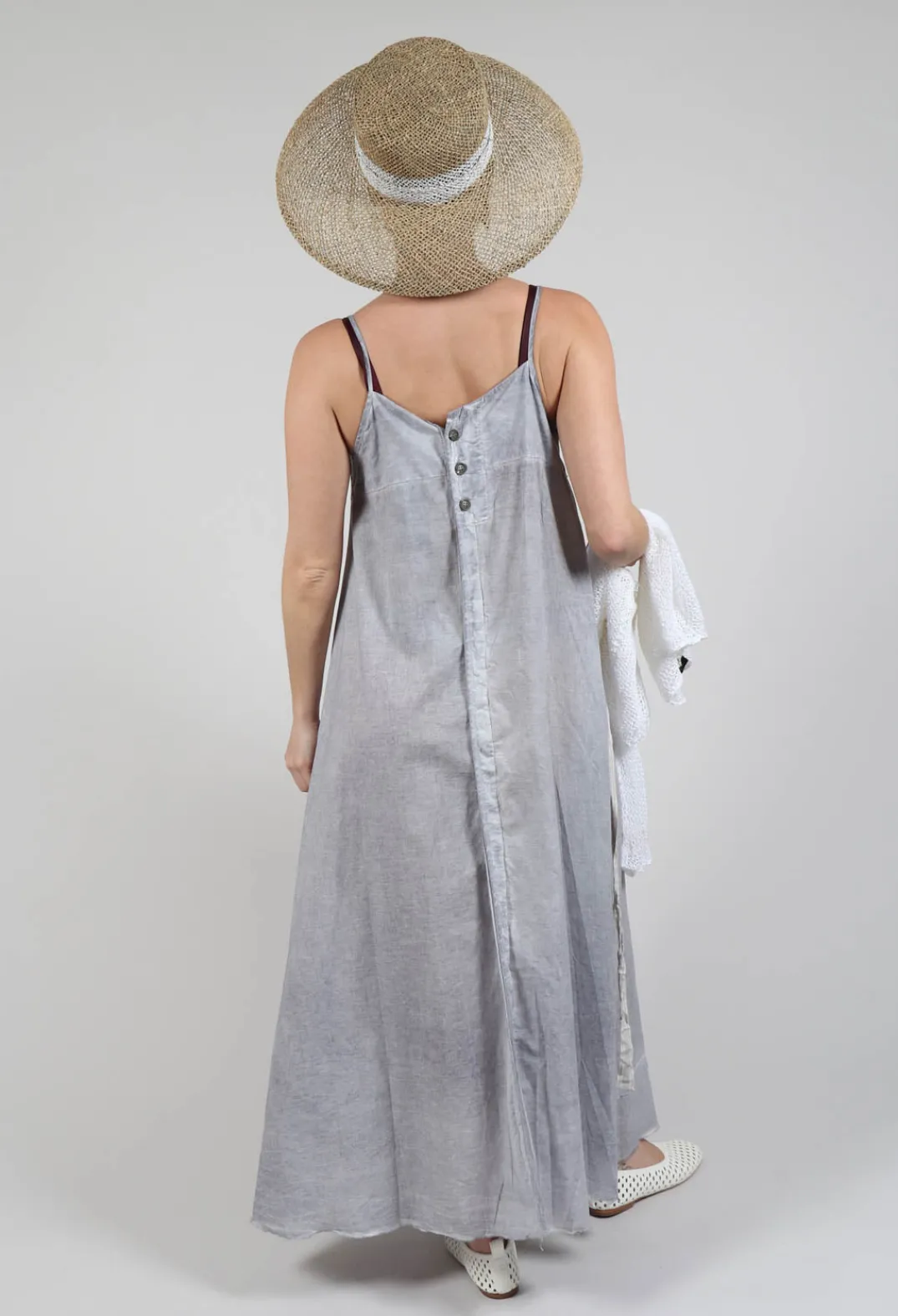 Umit Unal Dresses^Tie Dress in Original Grey