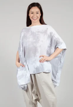 Moyuru Shirts & Blouses^Tie Dye Effect Crinke Shirt in White