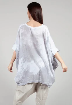 Moyuru Shirts & Blouses^Tie Dye Effect Crinke Shirt in White