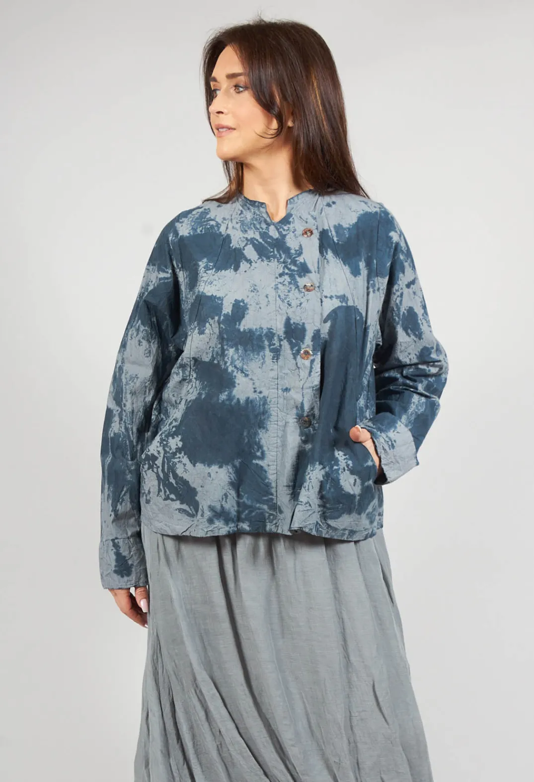 Privatsachen Jackets^Tie Dye Jacket in Neruda