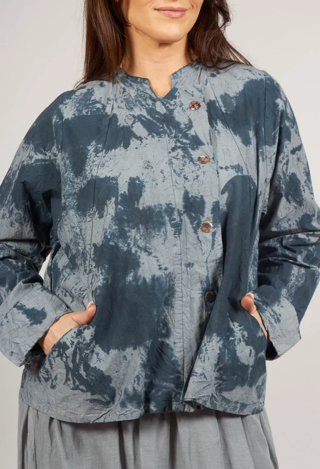 Privatsachen Jackets^Tie Dye Jacket in Neruda