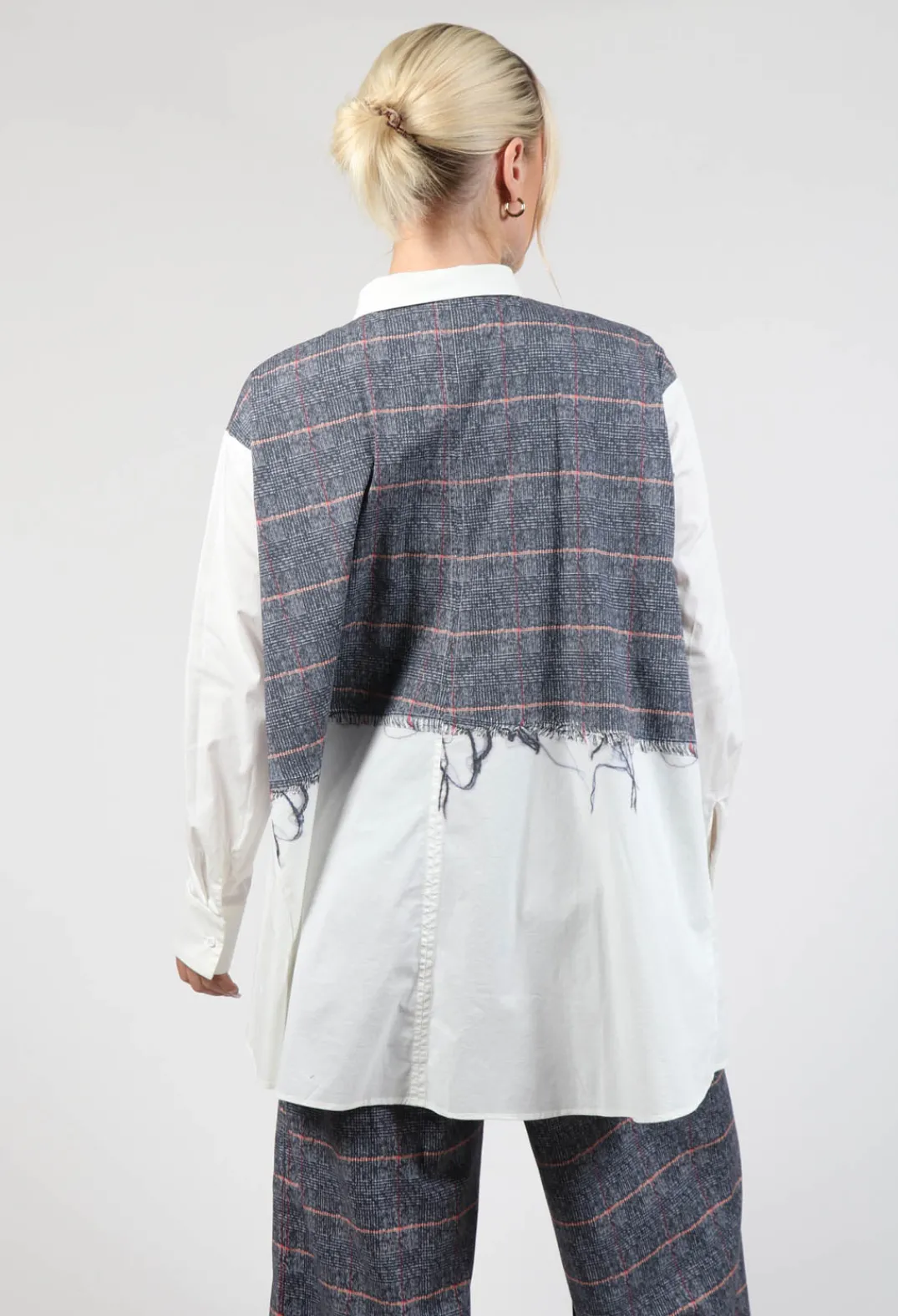 Elemente Clemente Shirts & Blouses^Timani Blouse in Night orange Check