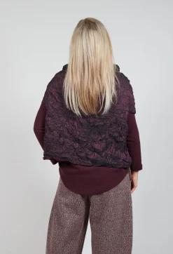 Mama B Jackets^Timo G Gilet in Uva