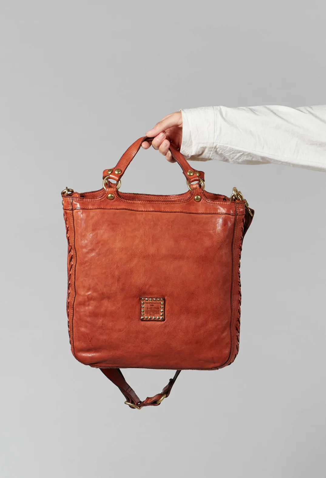 Campomaggi Bags^Top Handle Bag in Cognac
