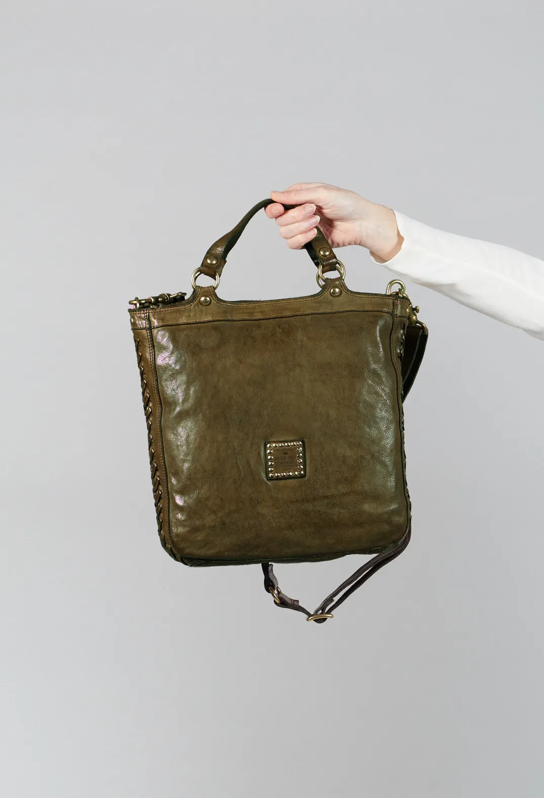 Campomaggi Bags^Top Handle Bag in Military
