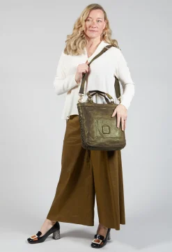 Campomaggi Bags^Top Handle Bag in Military