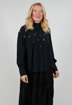 Beatrice B Shirts & Blouses^Torre Blouse in Black