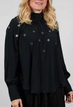 Beatrice B Shirts & Blouses^Torre Blouse in Black