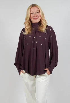 Beatrice B Shirts & Blouses^Torre Blouse in Purple