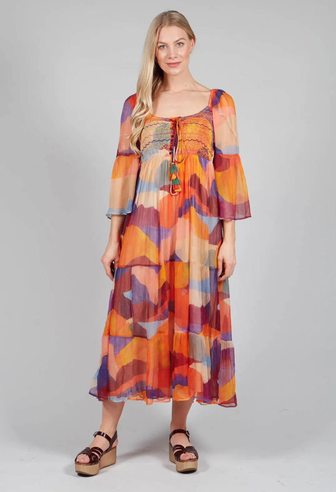 Rene Derhy Dresses^Touloulou Dress in Orange