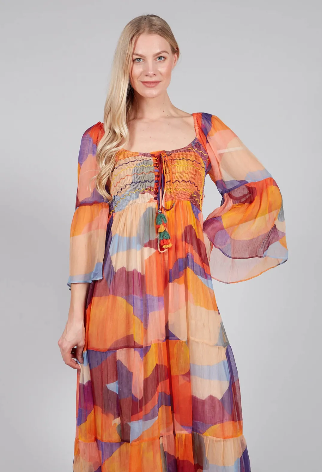 Rene Derhy Dresses^Touloulou Dress in Orange
