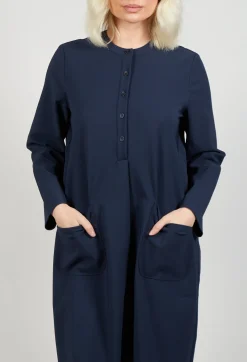 Hindahl u0026 Skudelny Dresses^Travel Dress in Dark Navy