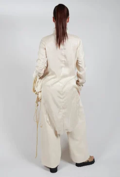 Aleksandr Manamis Shirts & Blouses^Treasury Tongue Shirt in Cream