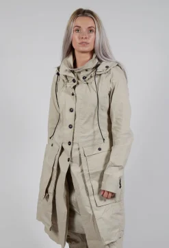 Rundholz Dip Coats^Trench Coat in Eraser