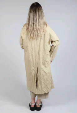 Apuntob Coats^Trench Coat in Honey