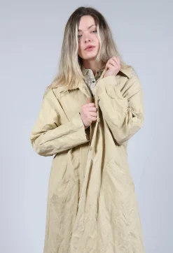 Apuntob Coats^Trench Coat in Honey